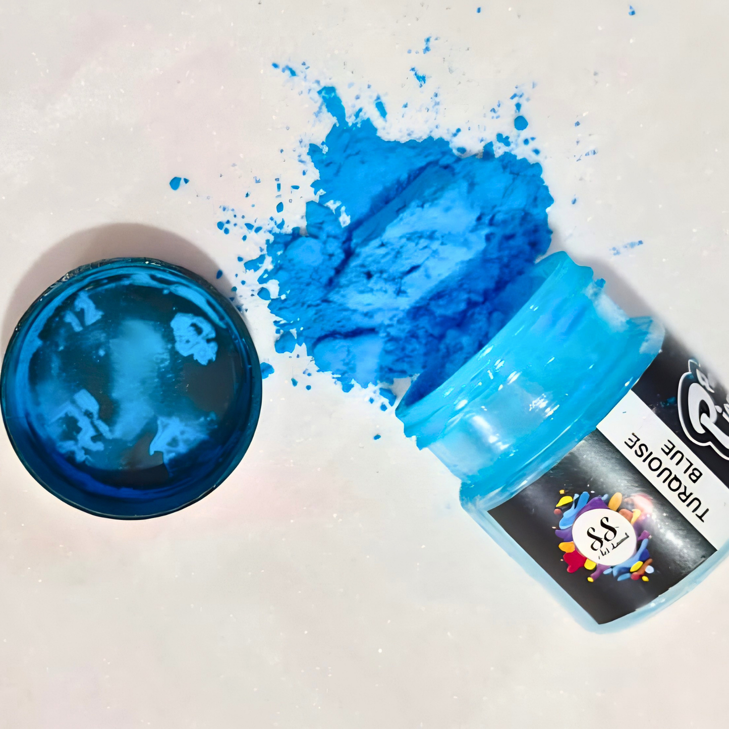 Turquoise Blue_FS Mica Powder 10 Grams