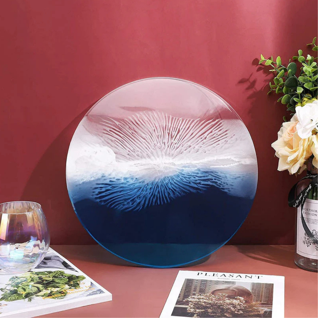 5 Inch PhotoFrame Round Silicone Mould