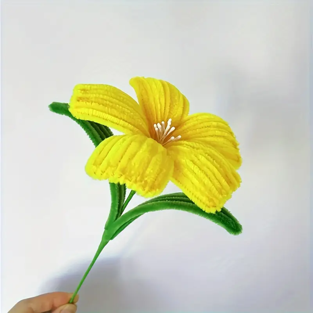 Yellow Mono Color Pipe Cleaner