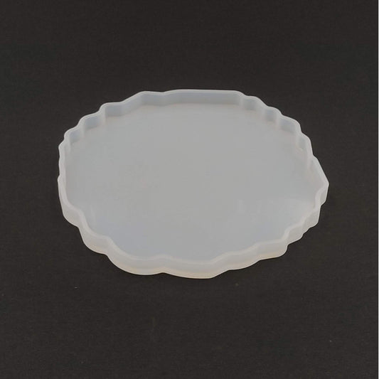 4Inch Round Agate Silicone Coaster Mould