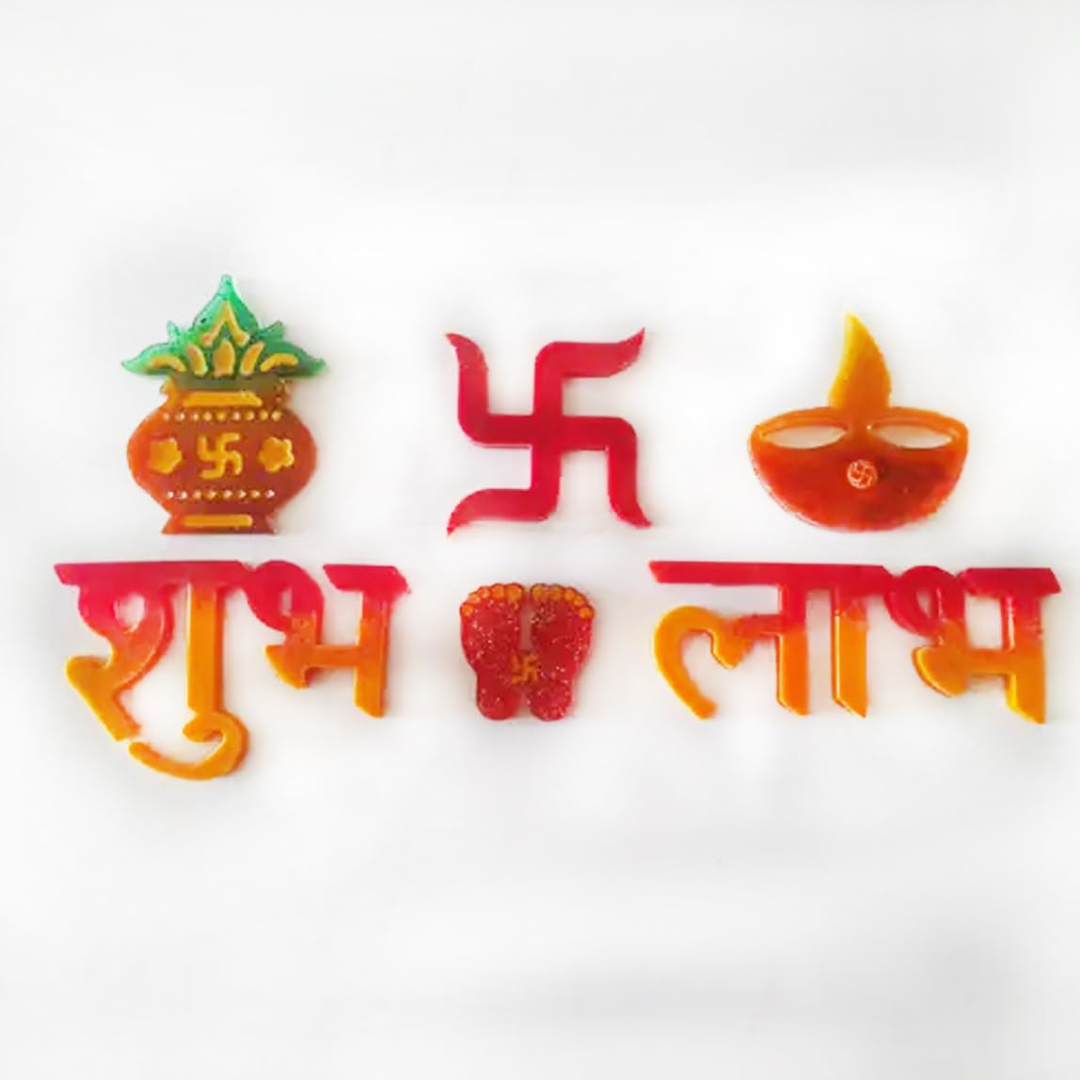 Small 6 In 1 Diwali Silicone Mould