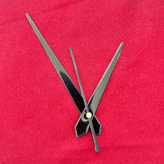 Plain Black Clock Hands
