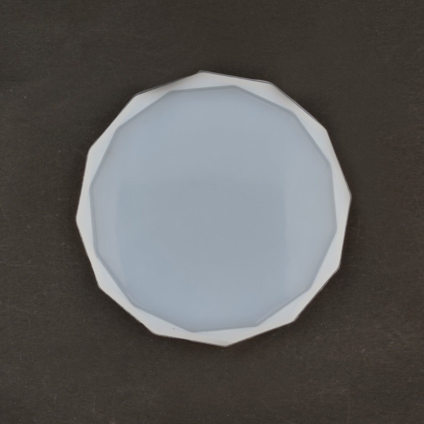 5 Inch Round Diamond Cut Silicone Mould