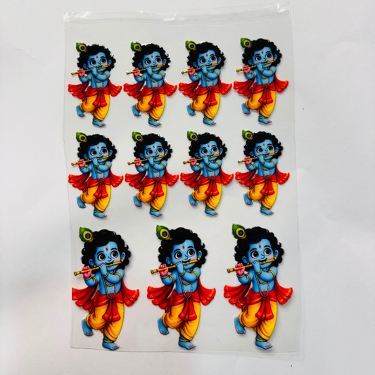Shri Krishna UV Sticker