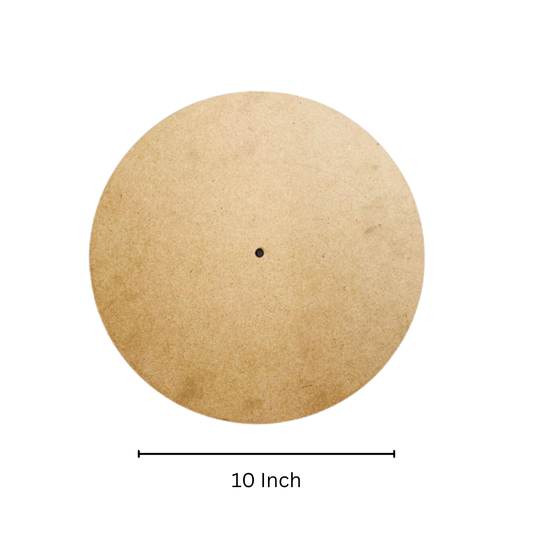 Clock MDF 10" To 24" With Hole