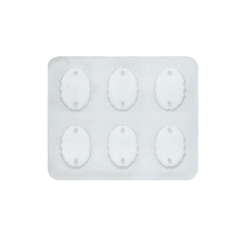 6 in 1 Oval Agate Rakhi Mould