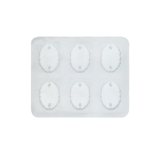6 in 1 Oval Agate Rakhi Mould