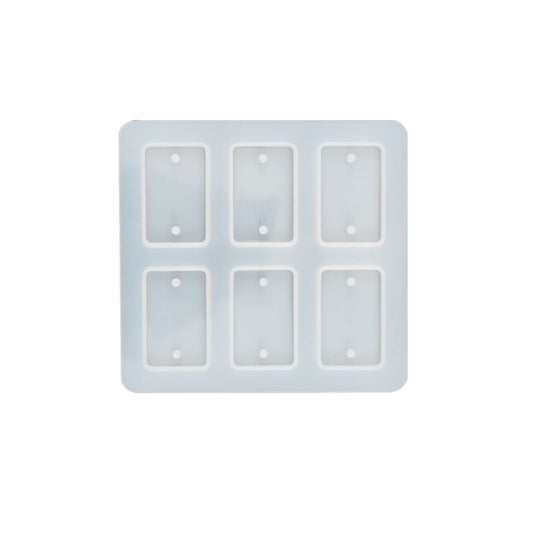6 in 1 Rectangle Rakhi Design Mould