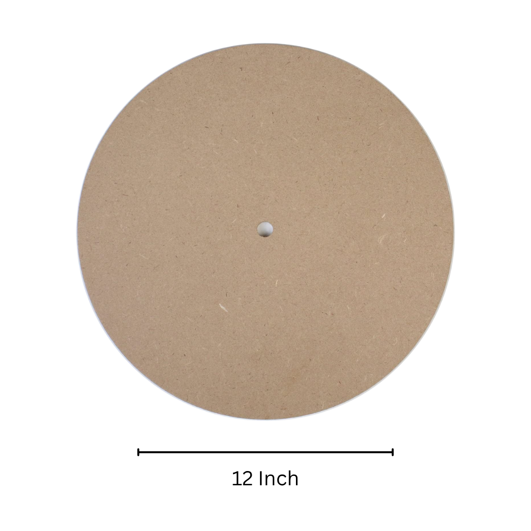 Clock MDF 10" To 24" With Hole