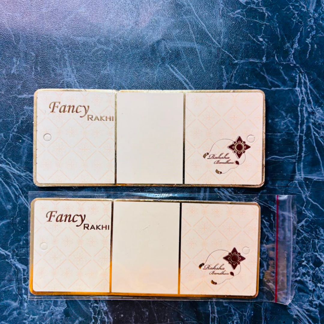 Rakhi Card With Panni Pack 5 Cards