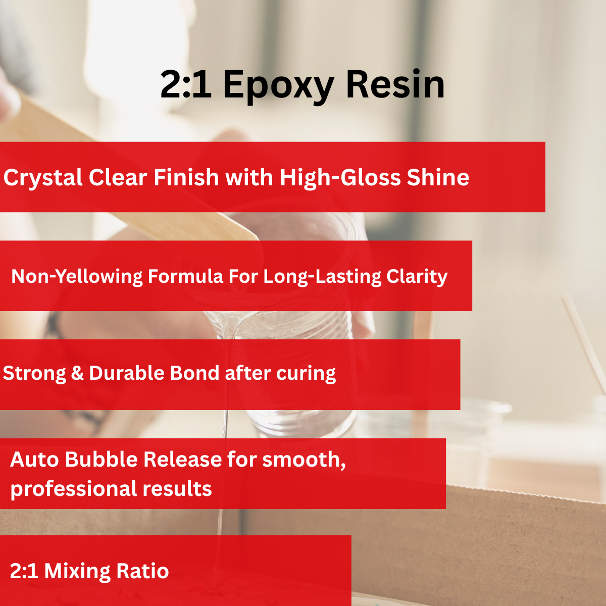 2:1 Epoxy Resin 600Gram