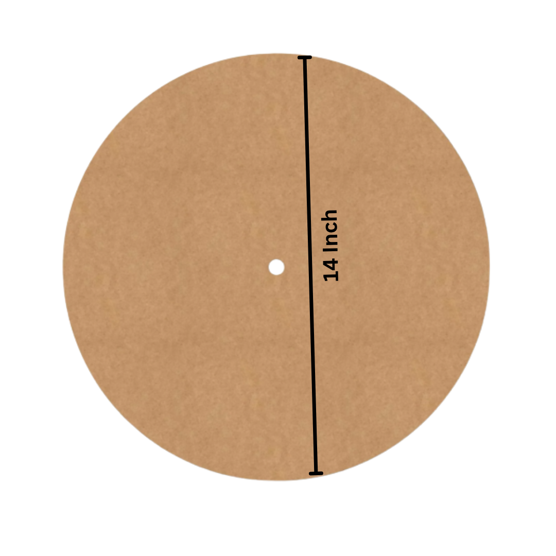 Clock MDF 10" To 24" With Hole