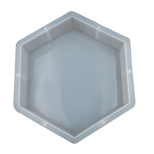 8 Inch 50mm Hexagone Deep Casting Silicone Mould