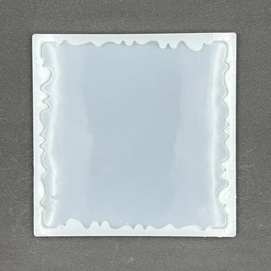 8 Inch Sqaure Agate PhotoFrame Silicone Mould