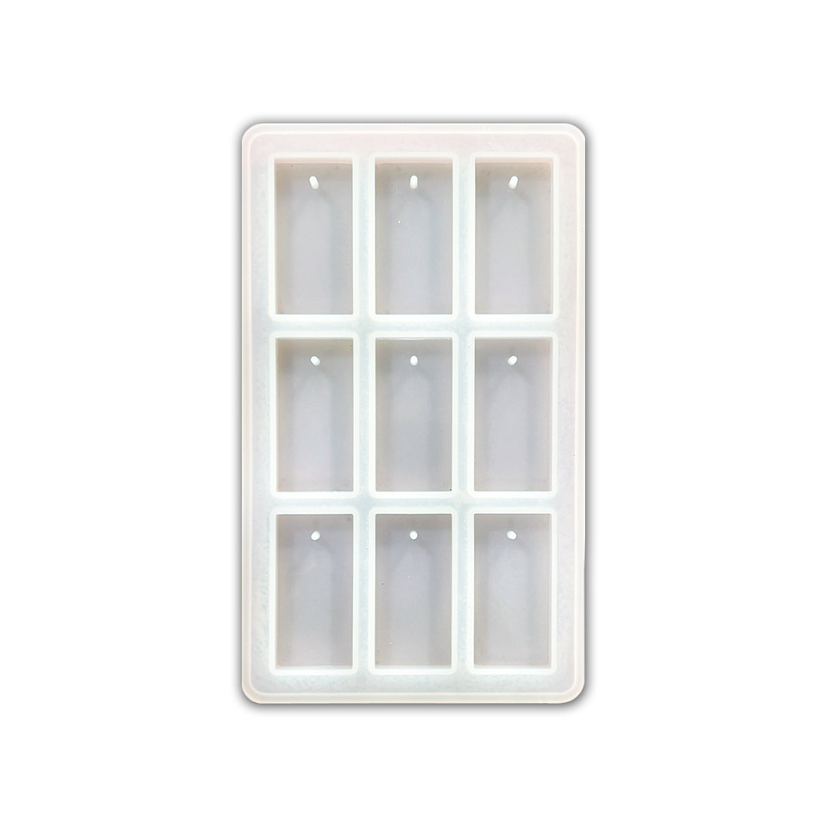 9 Cavity Rectangle Keychain Mould