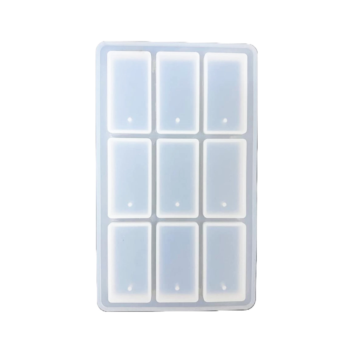 9 Cavity Rectangle Keychain Mould
