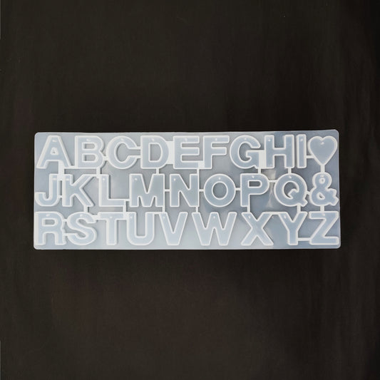 Alphabet Keychain Mould Without Number