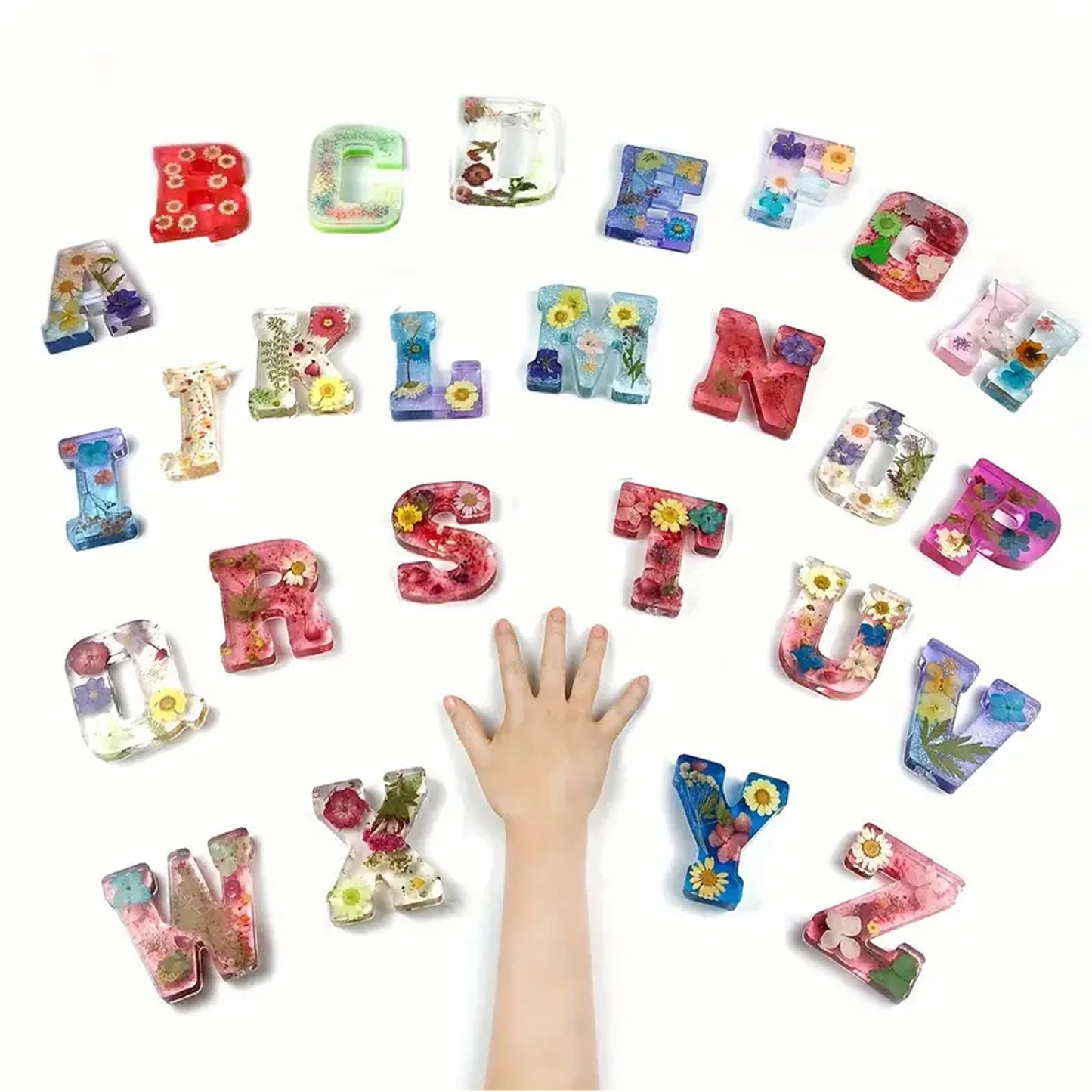 Alphabet Keychain Mould Without Number