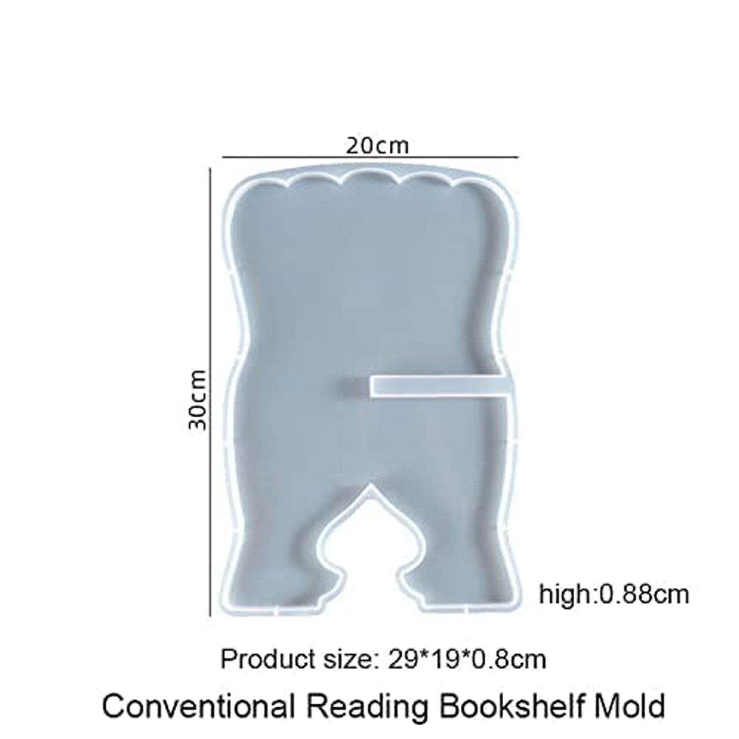 Book Stand Silicone Mould