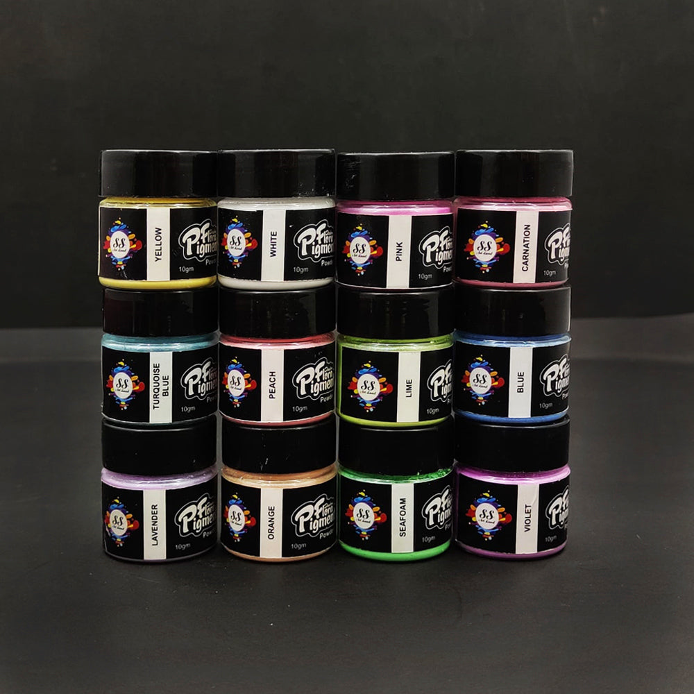 Set Of 12 Flora Shadow Pigments