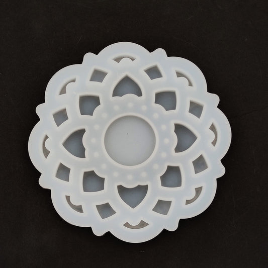 Floral Shape T-Light Holder Silicone Mould
