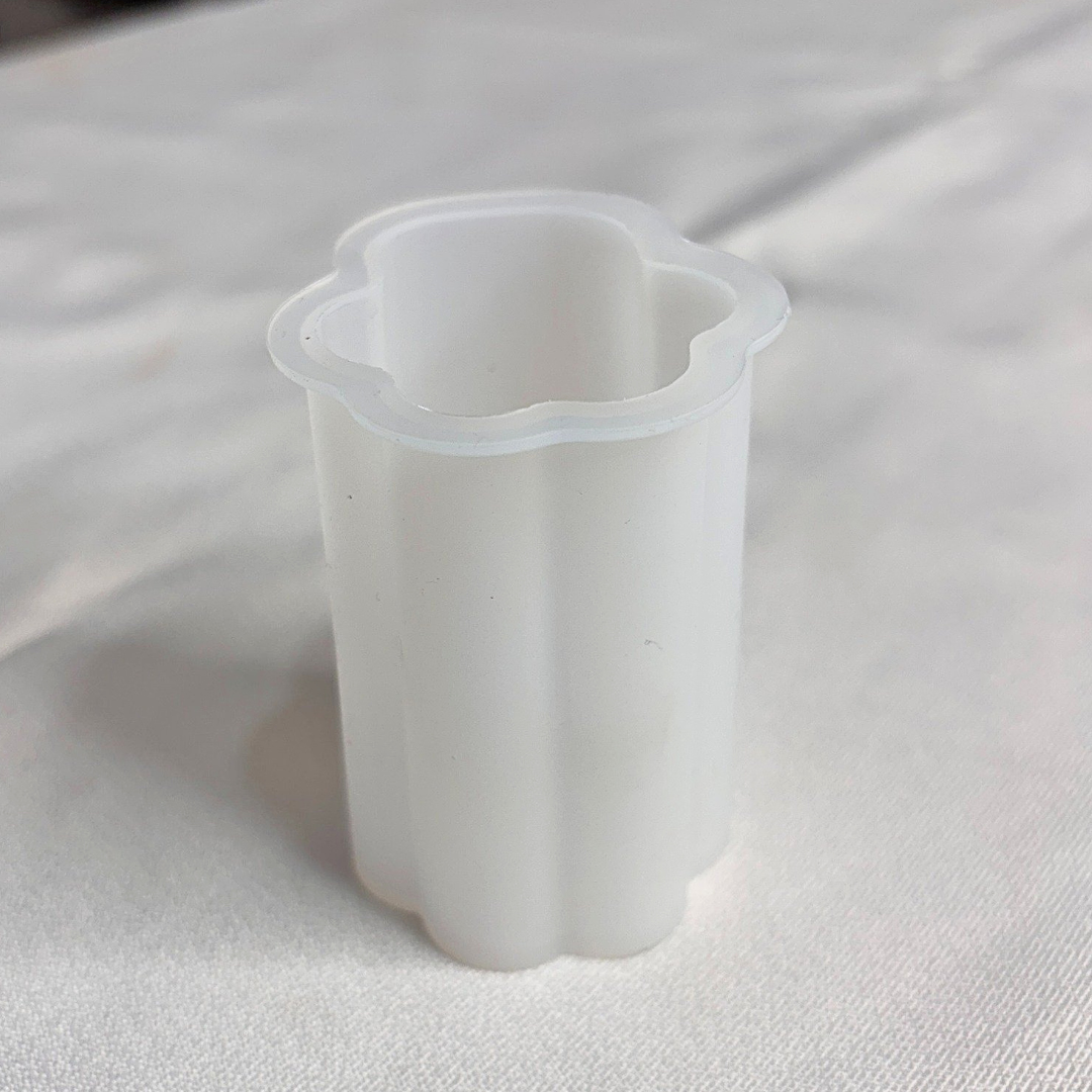 Flower Shape Pillar Candle Silicone Mould