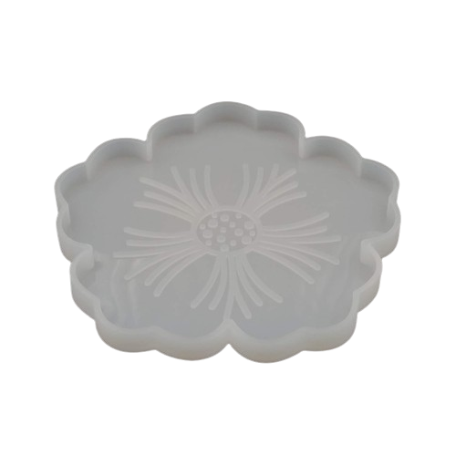 4 Inch Flower Silicone Coaster Mould