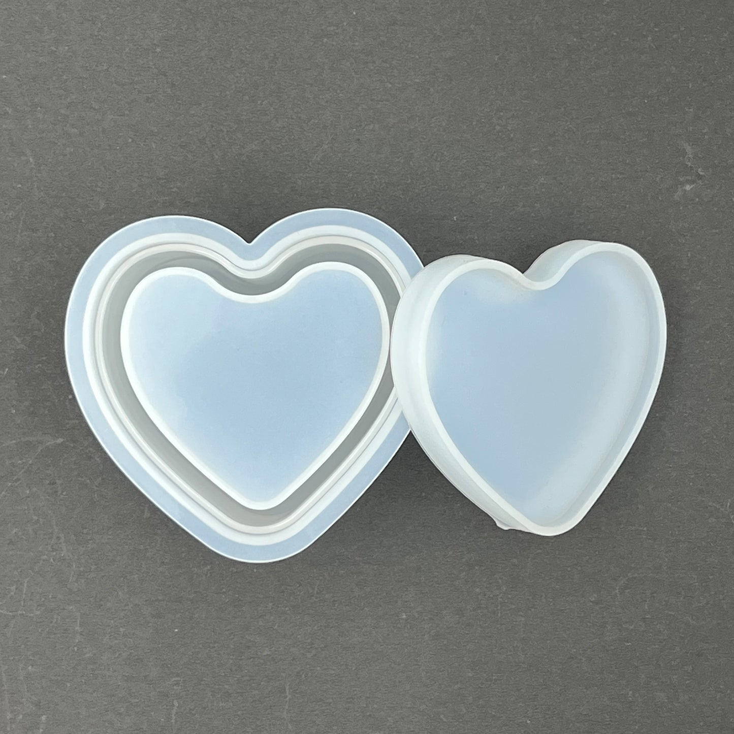Heart Shape Storage Gift Box Silicone Mould