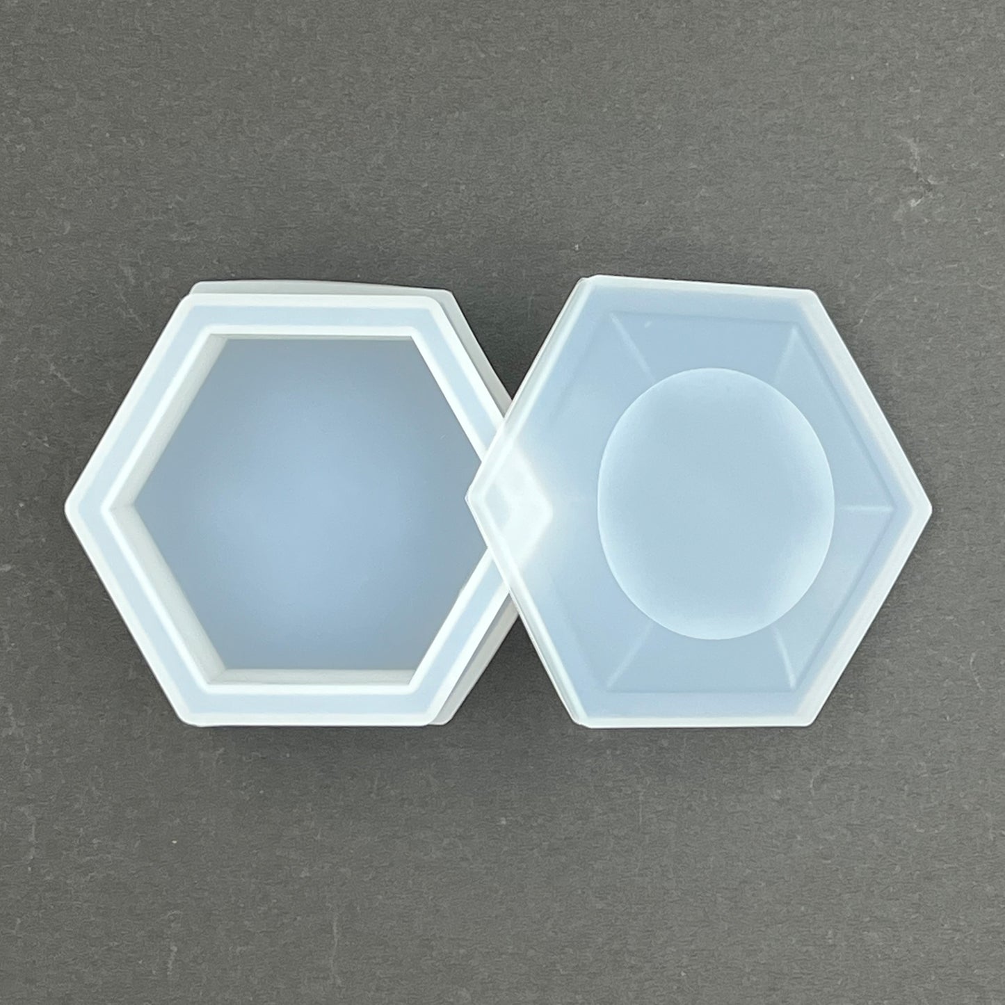 Hexagone Shape Gift Storage Box Silicone Mould