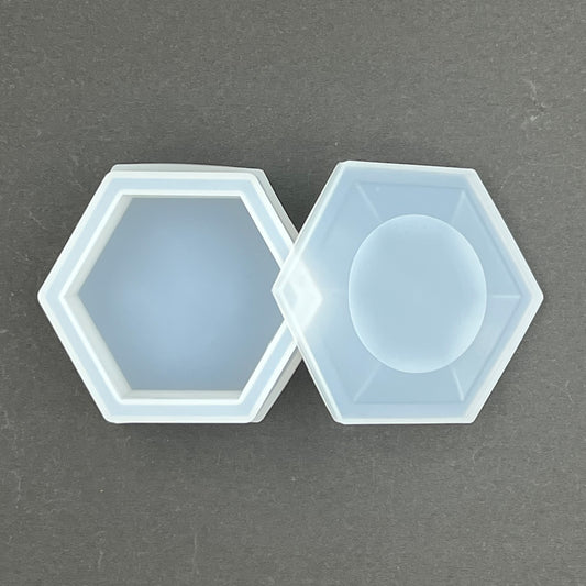 Hexagone Shape Gift Storage Box Silicone Mould