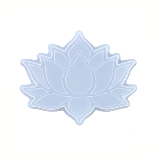 Lotus Shape Silicone Coaster Mould