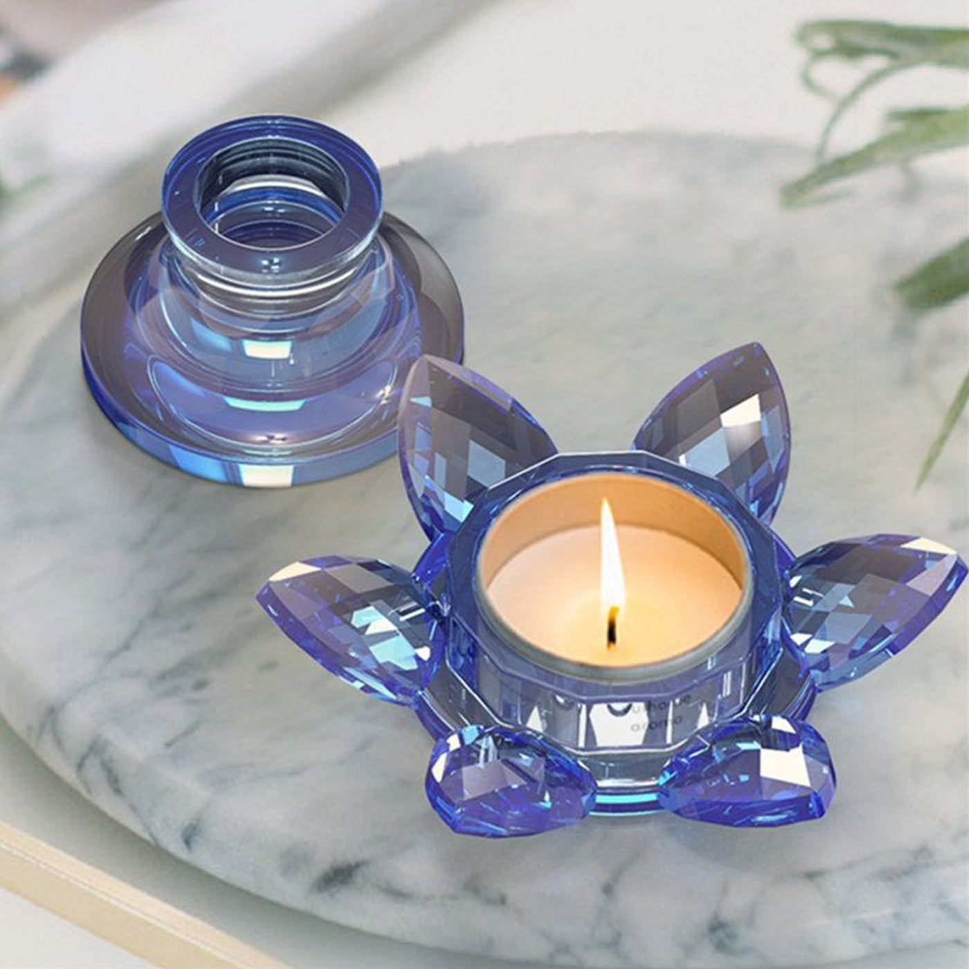 Lotus Shape T-Light Holder Silicone Mould
