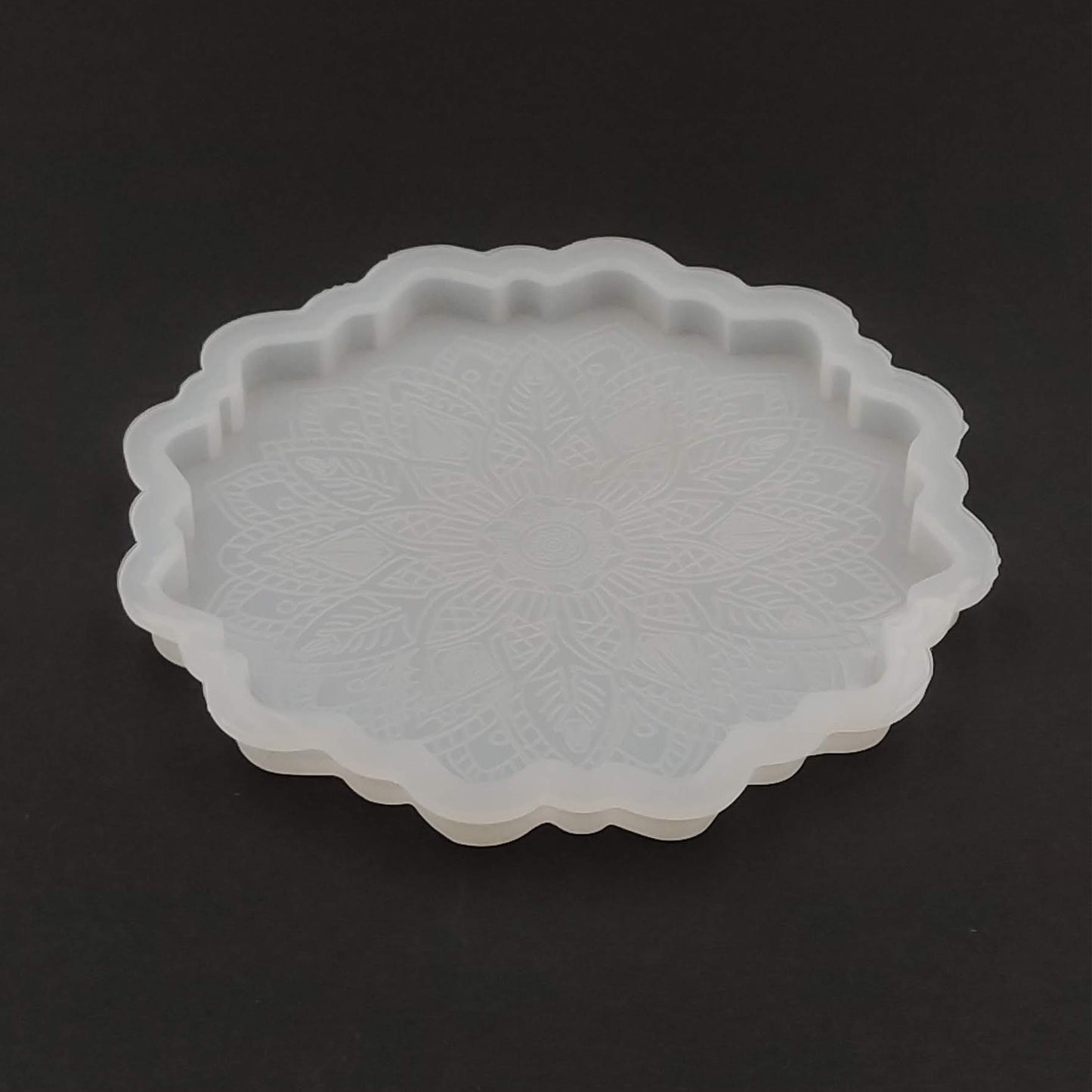 4 Inch Mandala Silicone Coaster Mould