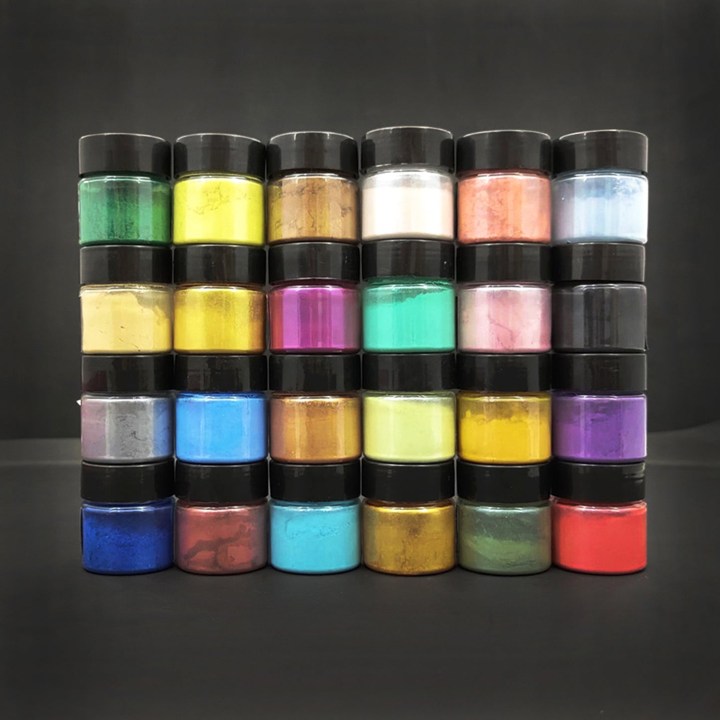 Set Of 24 Mica Pearl Pigments