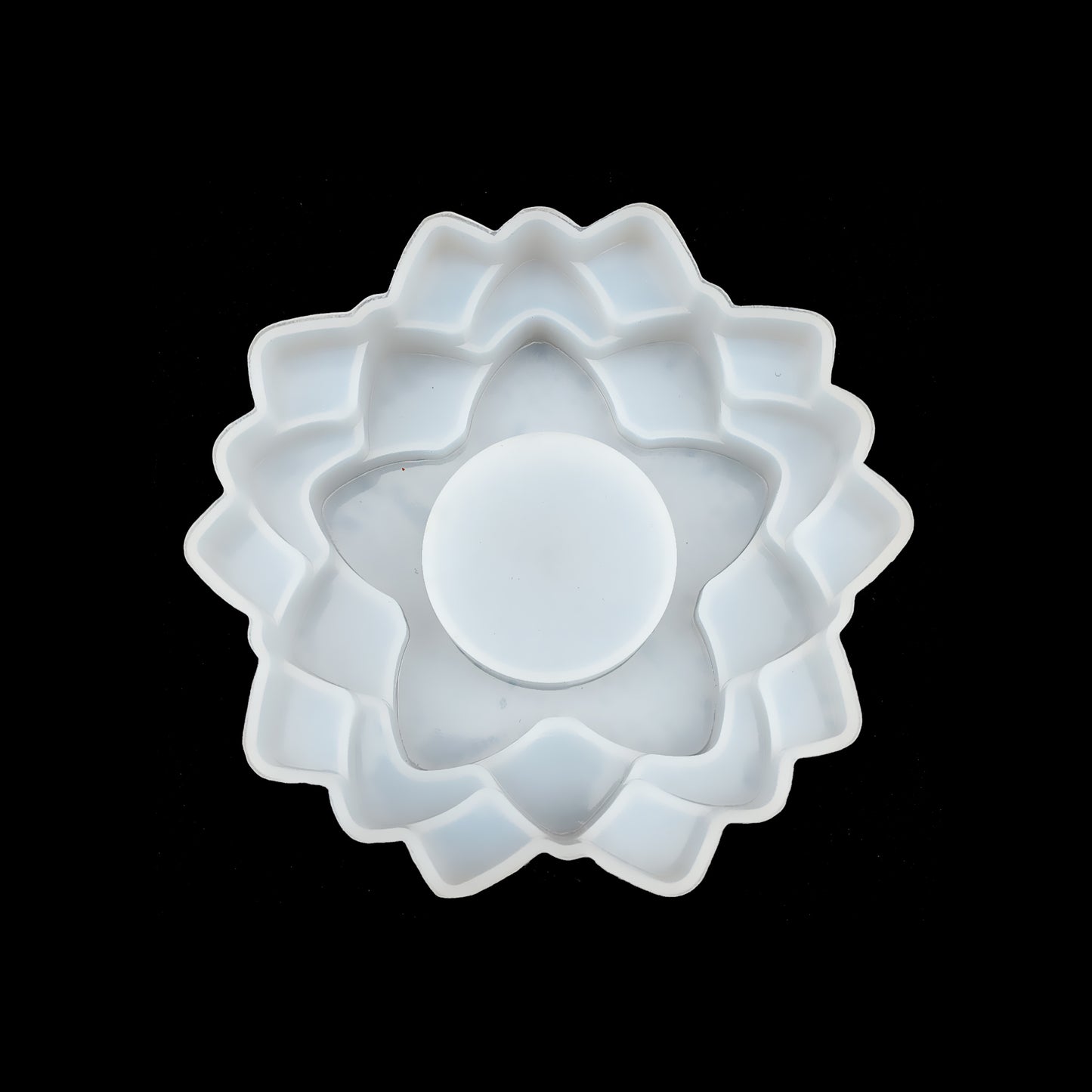 Multi Stain T-Light Holder Silicone Mould Design -2