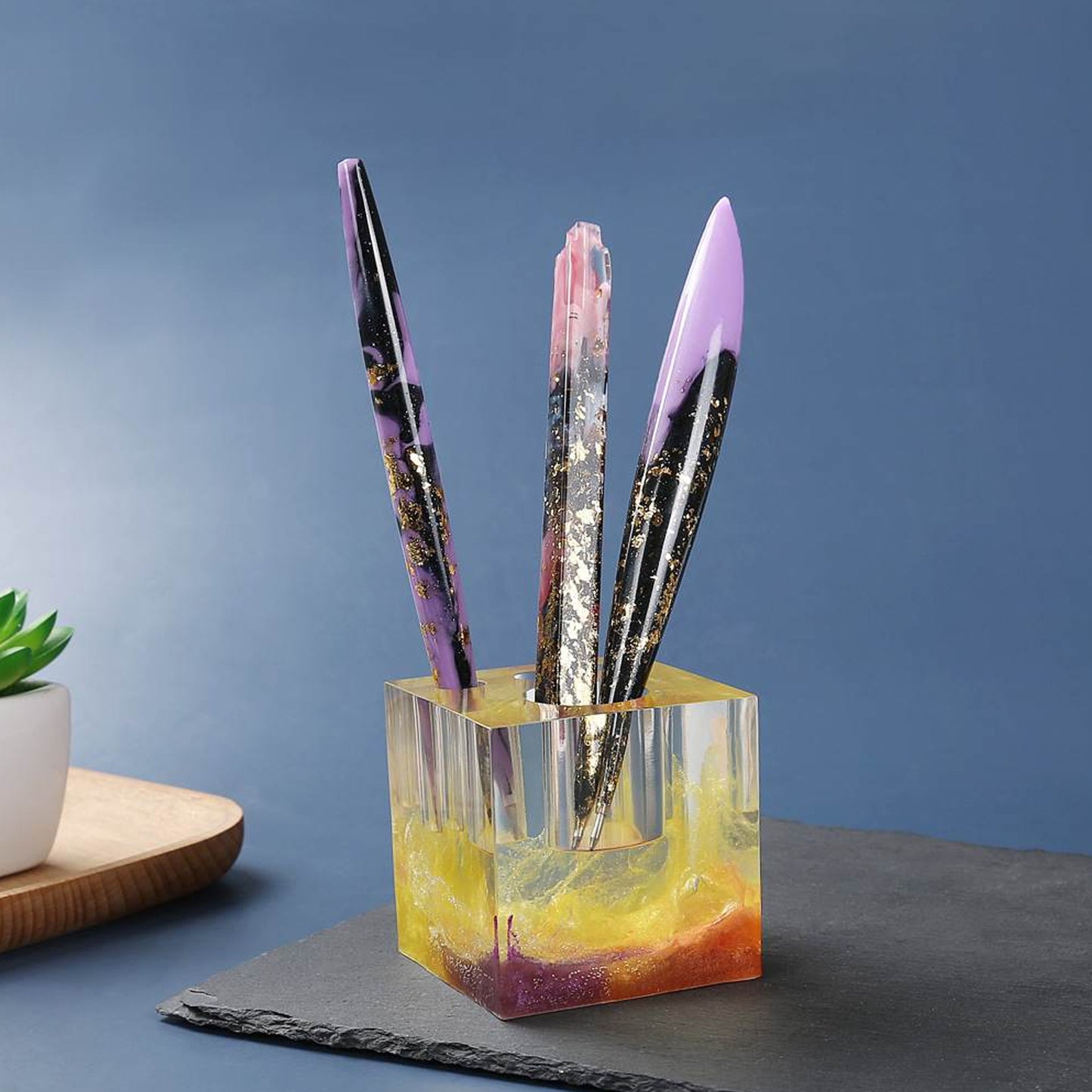 3 Pcs Pen Silicone Mould