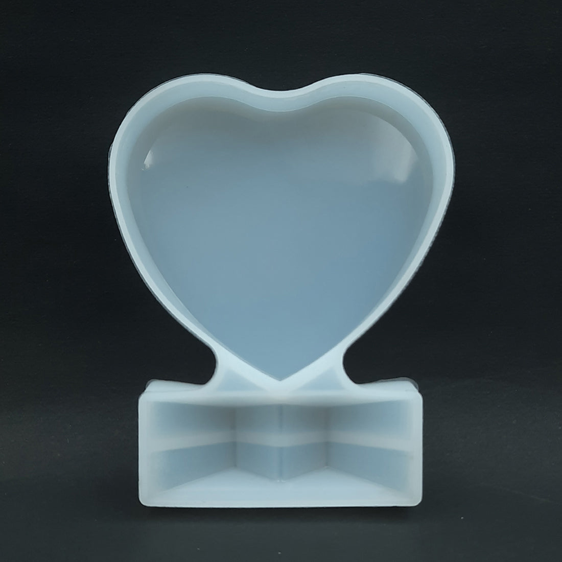 Small Heart With Stand PhotoFrame Making Silicone Mould