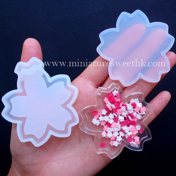Star Flakes 3D Flower Silicone Mould