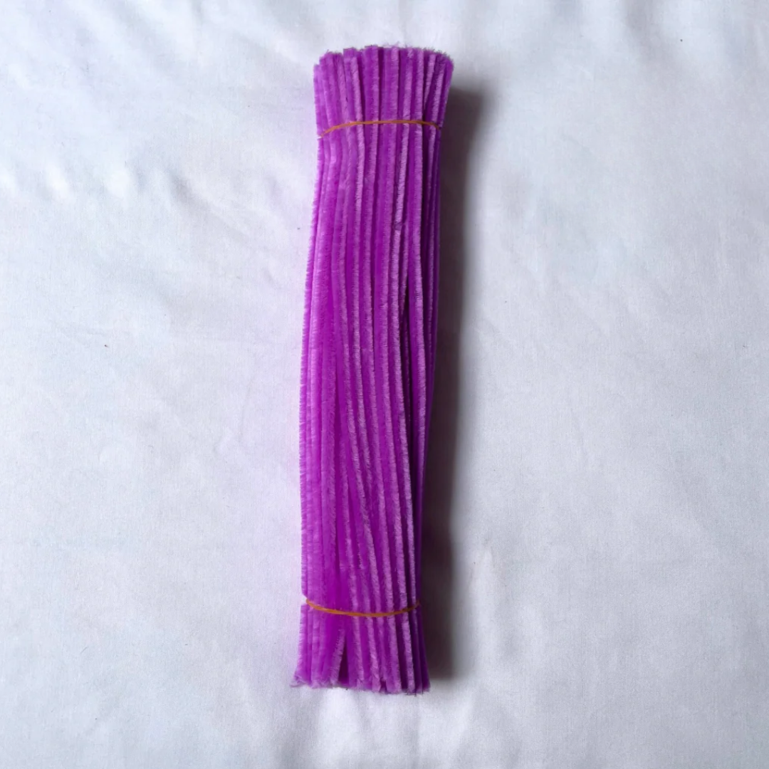 Purple Color Shining Pipe Cleaner