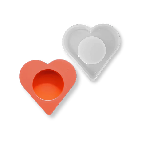 Heart Shape T-Light Holder Silicone Mould