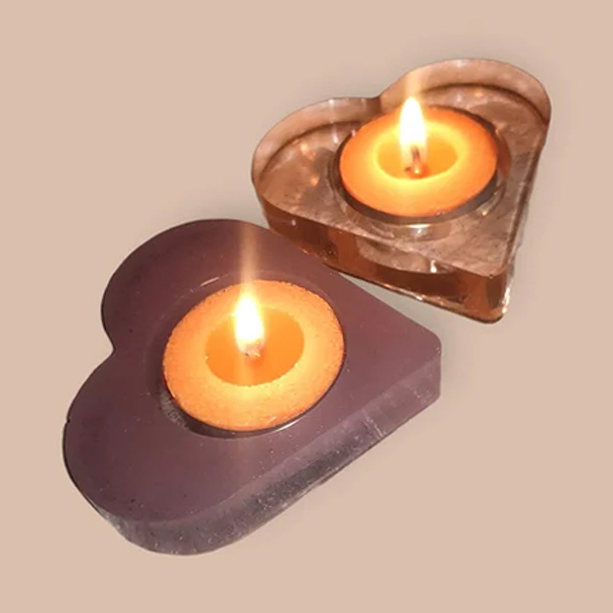 Heart Shape T-Light Holder Silicone Mould