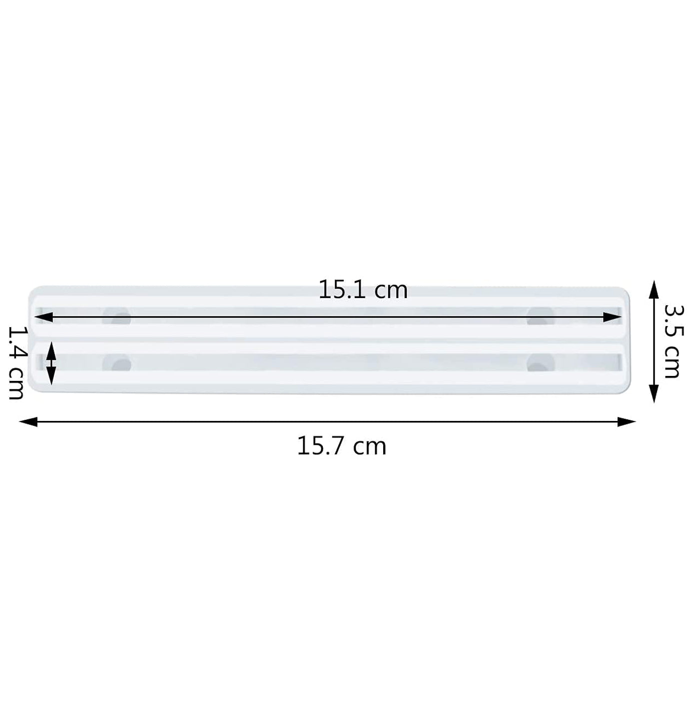 Plain Tray Handle Silicone Mould