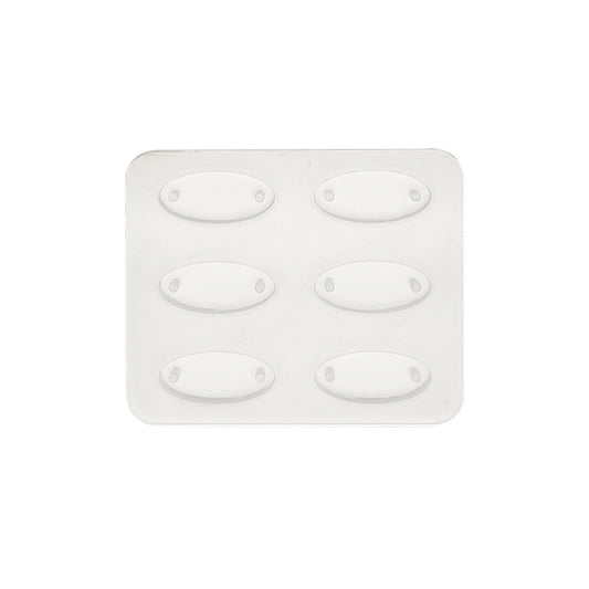 Small 6 In 1 Oval Design Mould
