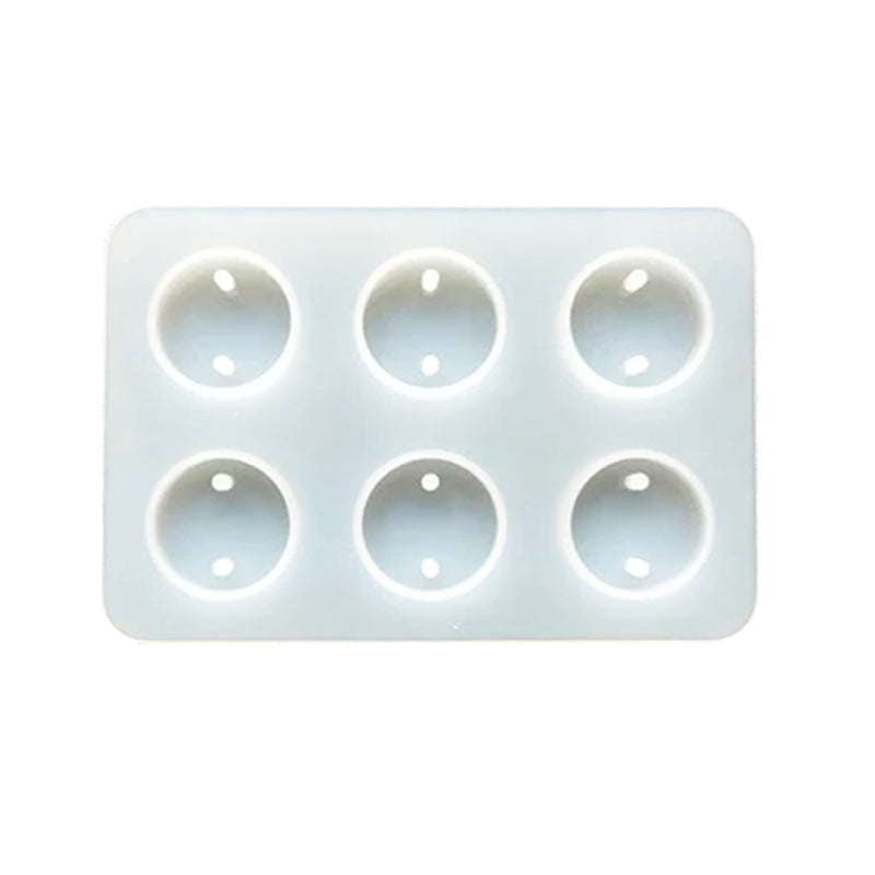 Small 6 in 1 Round Design Mould