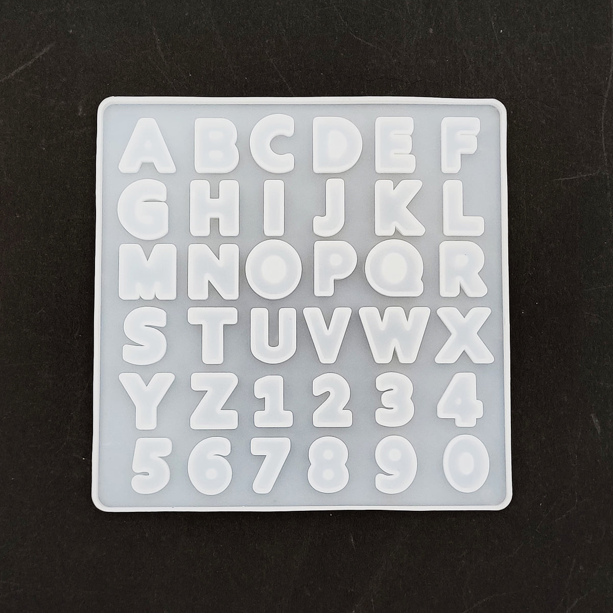 Small Alphabet Keychain Mould