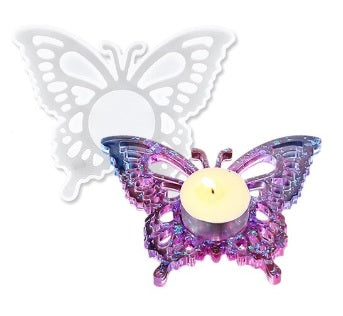 Butterfly Shape T-Light Holder Silicone Mould