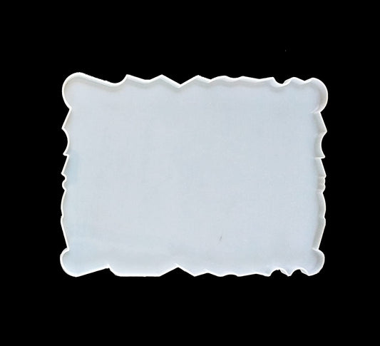 12"By 9"Inch Agate Tray Silicone Mould